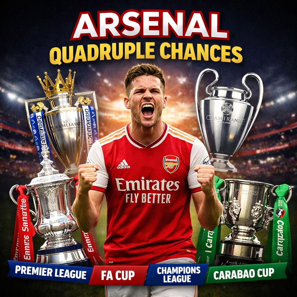 Can Arsenal Do the Quadruple This Season?