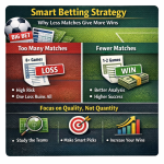 Smart Betting Strategy - Why Less Matches Give More Wins