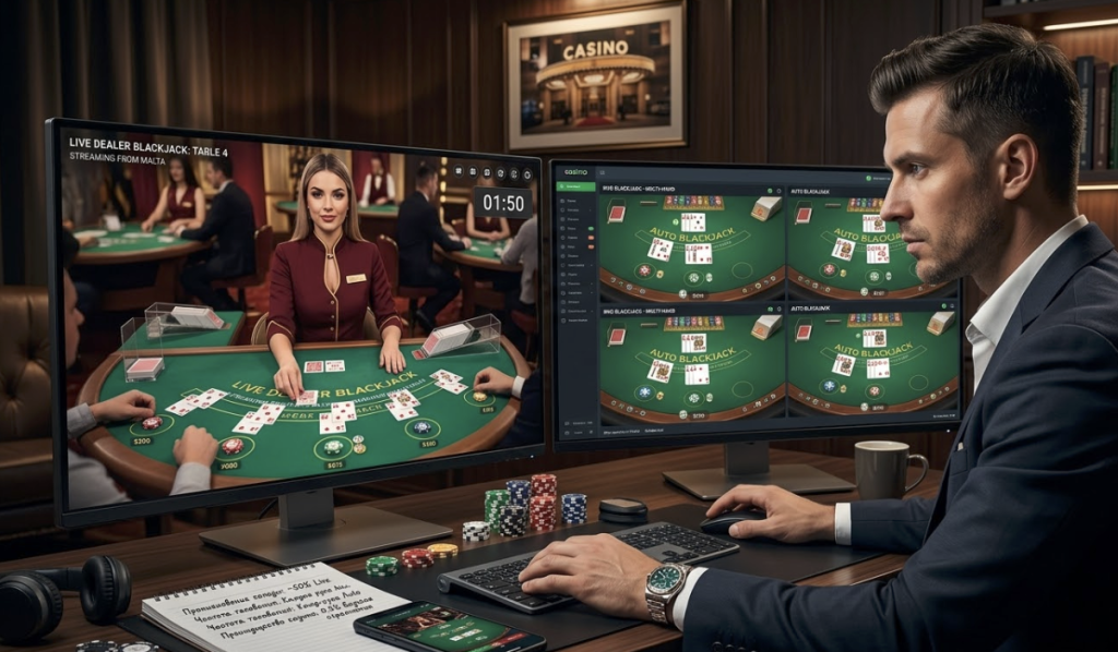 Live Dealer Blackjack vs Auto Blackjack: Which One Gives Serious Players the Edge?