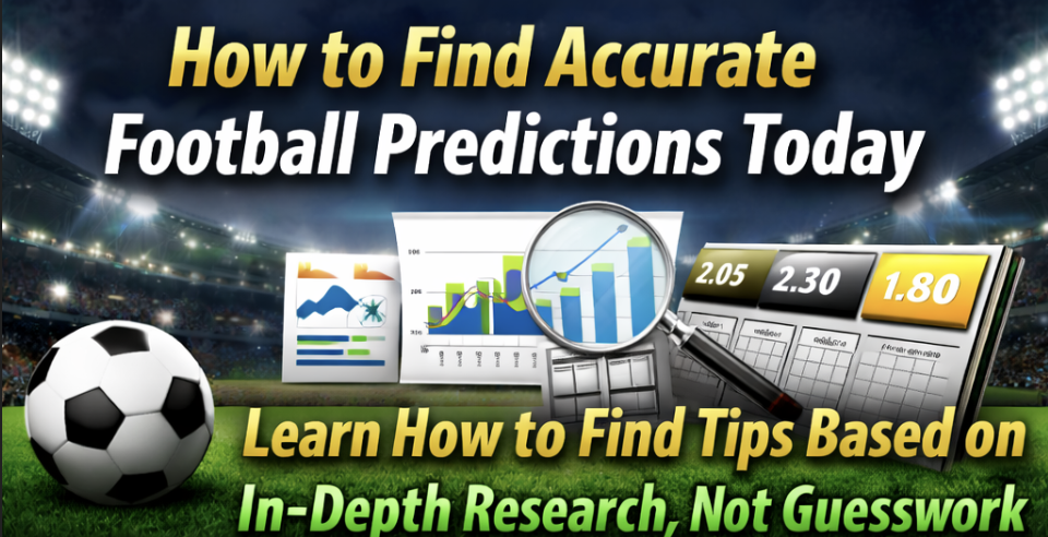 How to Find Accurate Football Predictions Today Without Guesswork