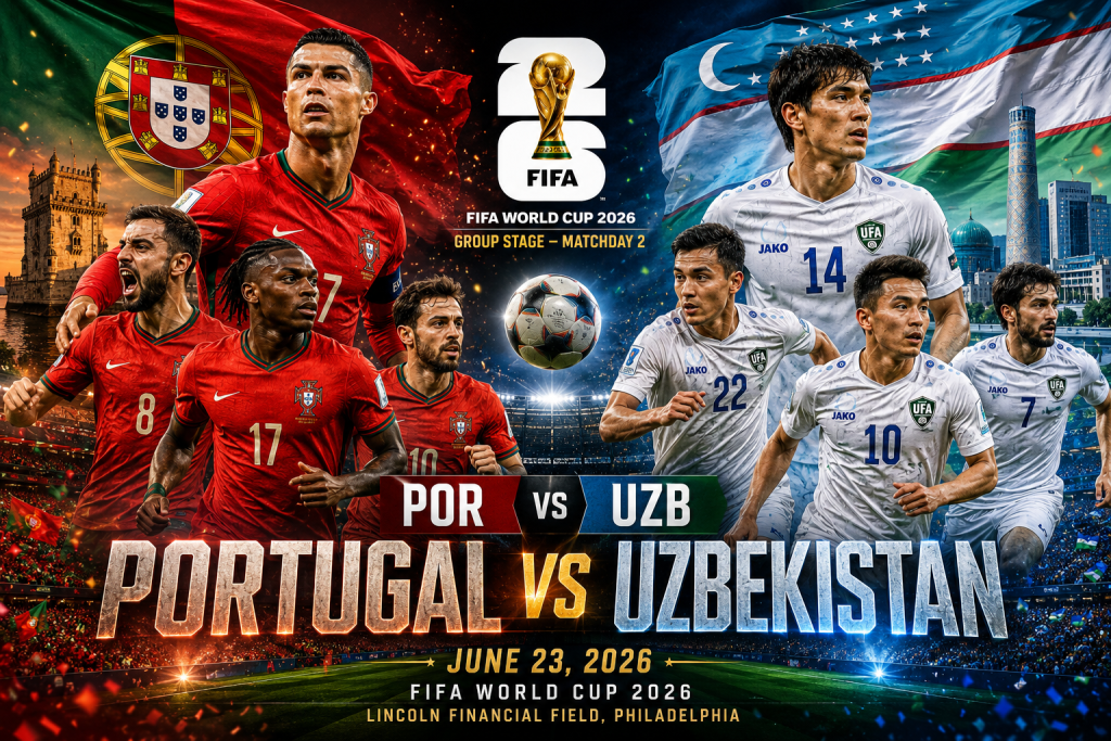 Portugal vs Uzbekistan Prediction: World Cup 2026 Preview & Stats