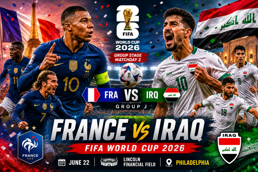 France vs Iraq — Full Match Preview & Predictions