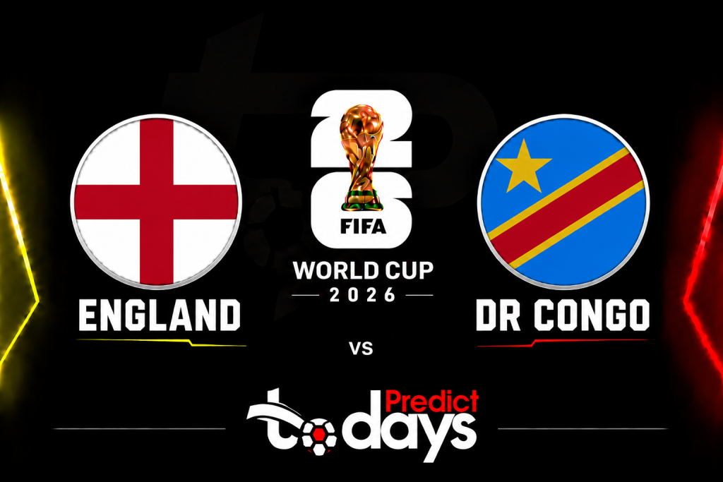 England vs DR Congo Prediction: World Cup 2026 Round of 32