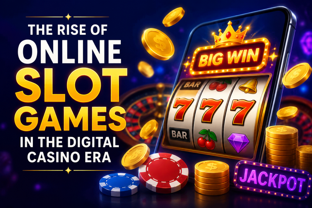 The Rise of Online Slot Games in the Digital Casino Era
