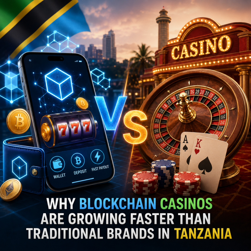 Why blockchain casinos are growing faster than traditional brands in Tanzania