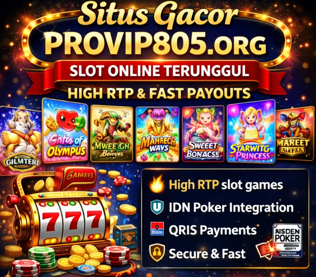 Situs Gacor Provip805.org Guide & Slot Features