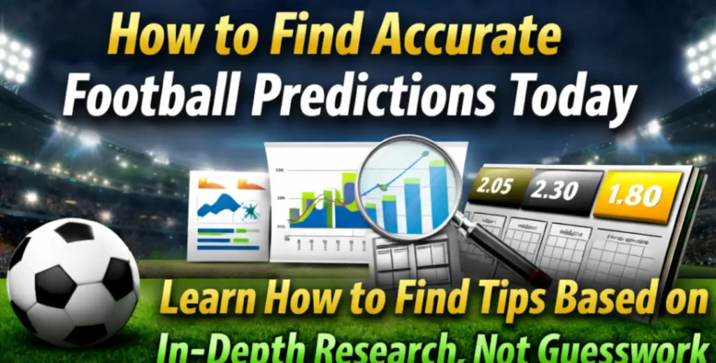 How to Find Accurate Football Predictions Today Without Guesswork