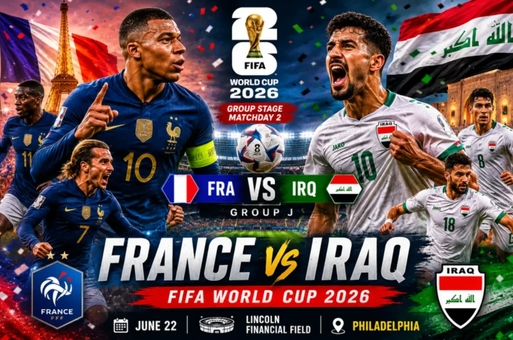 France vs Iraq — Full Match Preview & Predictions