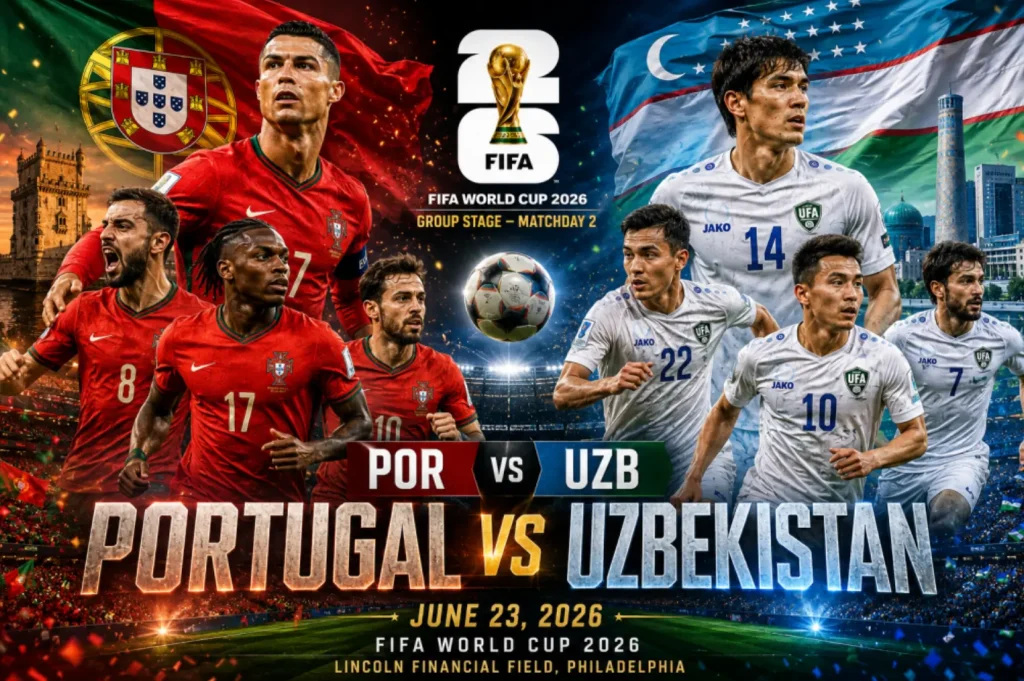 Portugal vs Uzbekistan Prediction: World Cup 2026 Preview & Stats