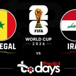 Senegal vs Iraq Prediction: World Cup 2026 Group I