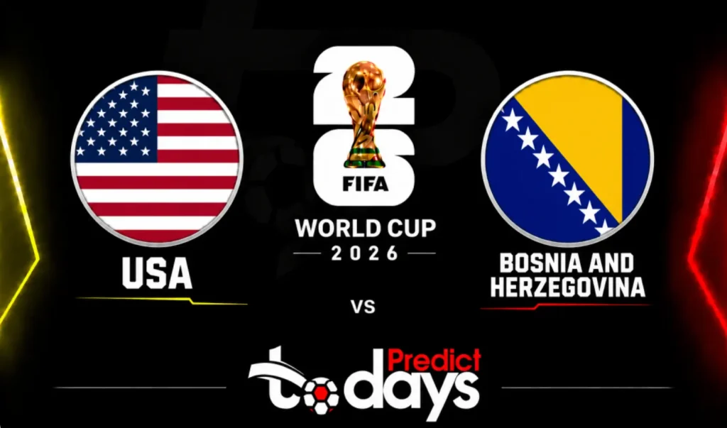 USA vs Bosnia and Herzegovina Prediction: World Cup 2026 Round of 32