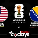 USA vs Bosnia and Herzegovina Prediction: World Cup 2026 Round of 32