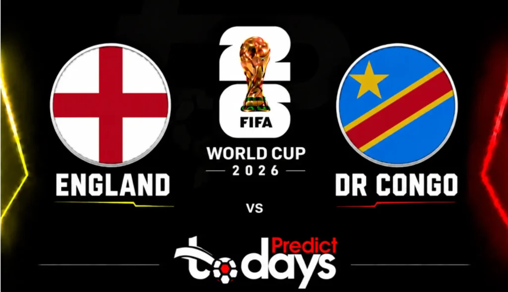 England vs DR Congo Prediction: World Cup 2026 Round of 32