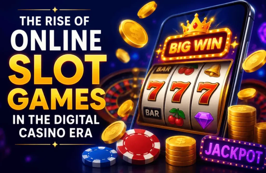 The Rise of Online Slot Games in the Digital Casino Era
